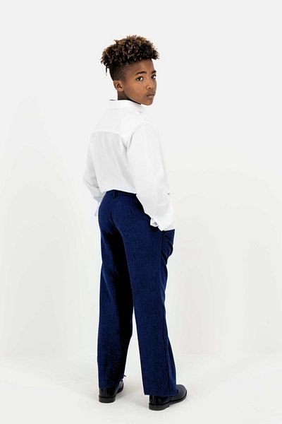 BayBayan Παιδικό παντελόνι Casual Cut Navy Blue
