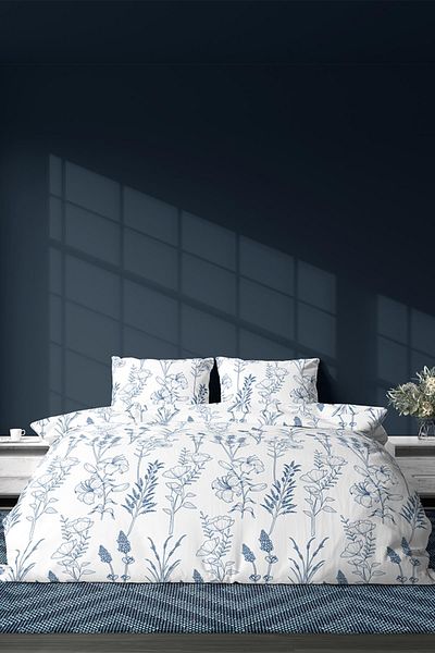 Zeynep Tekstil Single Cotton Duvet Cover Set - Duvet Cover and Pillowcase| BED WITHOUT SHEET