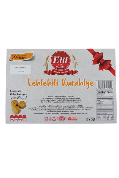 tavşanlı elit Leziz Leblebi Kurabiyesi: Otantik Ve Sağlıklı Sade Çeşitleriyle ,bayramlık,hediyelik 350gr