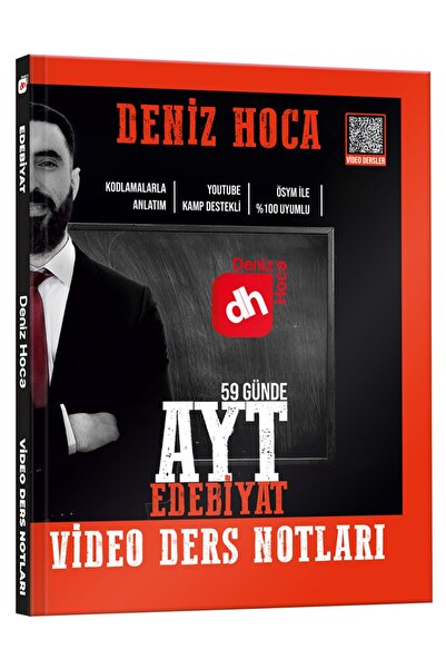 KR Akademi Yayınları Deniz Hoca 59 Günde AYT Edebiyat Video Ders Notları