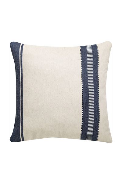 Mudo Home Soft Throw Pillow Navy Blue Alice 50x50