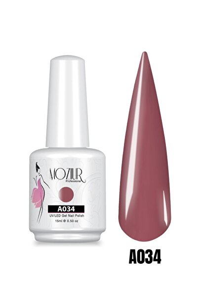 MOZIUR Kalıcı Oje Uv Led A034 15ml