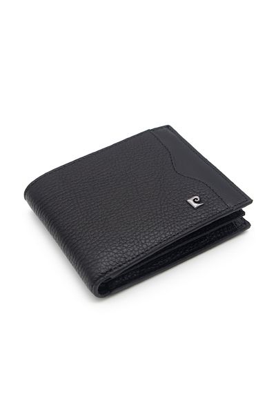 Pierre Cardin Leather Black Floater Men's Wallet - FT12662