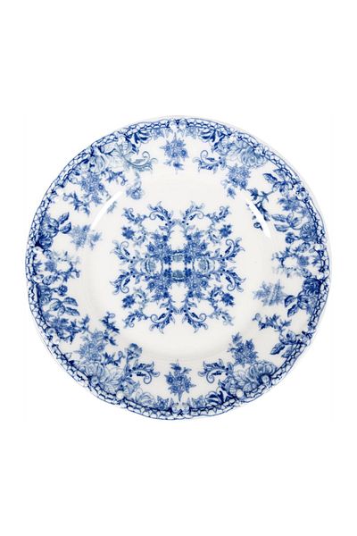 Mudo Home 20 cm BLUE DREAM CAKE PLATE SET - 6 Pieces