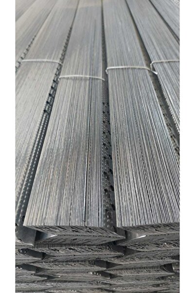 BTC METAL Alçı Köşe Profili (50 ADET)-alçı Köşebent Profili 2.70m Bir Bağ 50 Adet