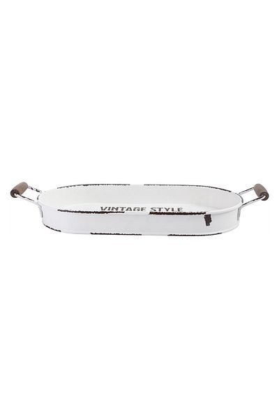 Mudo Home 44x22 Cm Dublin Oval Tray