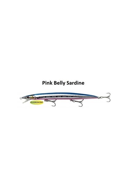 Savage Gear Jerk Minnow 175mm 29gr Sinking Maket Yem Pink Belly Sardine