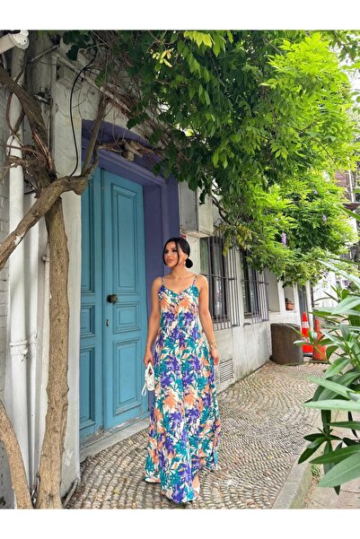 NAVY Φόρεμα βισκόζης με λουλουδάτο σχέδιο