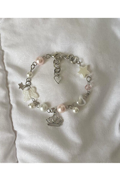 bettymettys سوار باربي بتصميم Fairycore - تاج الأميرة