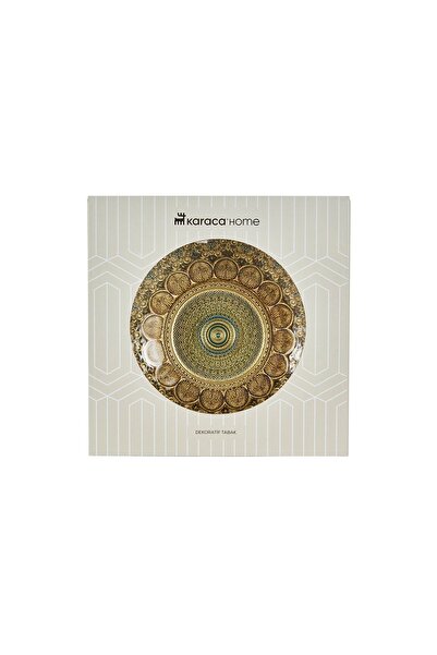 Karaca Home Jamil Dekoratif Tabak 33 Cm