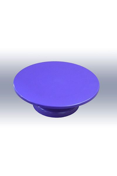 adarya Purple Rotating Plaster Stand