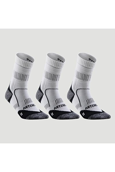 Decathlon Artengo Тенісні шкарпетки - з довгими щиколотками - 3 пари - білі - 900 рупій