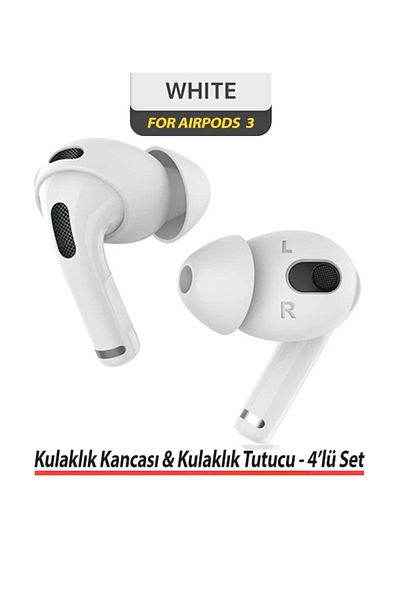 Esf Apple AirPods 3 Earphone Hook - Headphone Holder (Set of 4)
