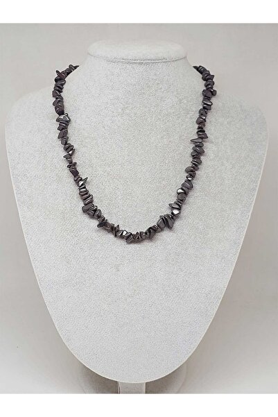 Yasamtohumu Mala ogrlica od hematitnog kamena - 52182