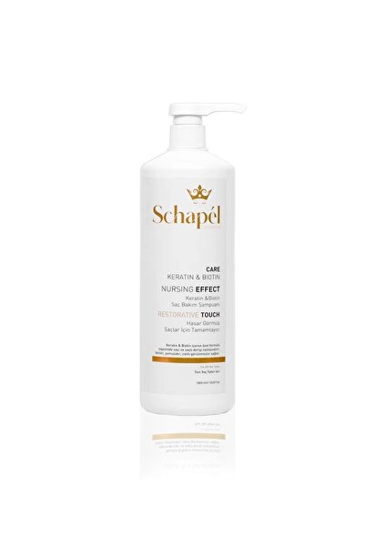schapel professional Keratin & Biotin Saç Bakım Şampuanı 1000 ml