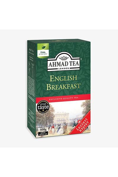 Ahmad Tea 400 gr Black Bulk - Englısh Breakfeast Tea