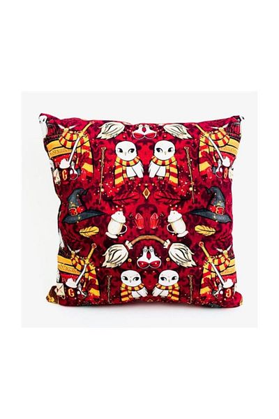 Buka Shops HP Owl Collage Patterned Pillow