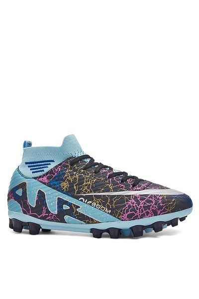 AlbiShoes AirBoom Super Mercury - Pantofi de fotbal pentru copii 31-45 cu glezna si sosete