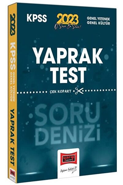 Yargı Yayınları Yargı 2023 Kpss Genel Yetenek Genel Kültür Soru Denizi Yaprak...