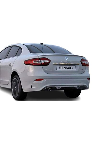plastik body kit Renault Fluence (2010-2016) Arka Tampon Ek  Uyumlu