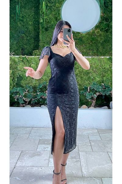 Kir Rochie elegantă cu dantelă