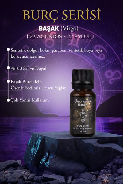 OnkaFarma Onka Farma Virgo Essential Oil - 10 ml, Horoscope Series Aromatherapy