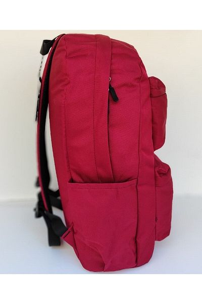KAFF Vip 3 - School Bag with Waterproof Compartments Red Fabric, Laptop and Tablet Compartments