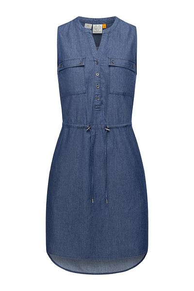 Ragwear Gömlek Elbise Roisin Denim