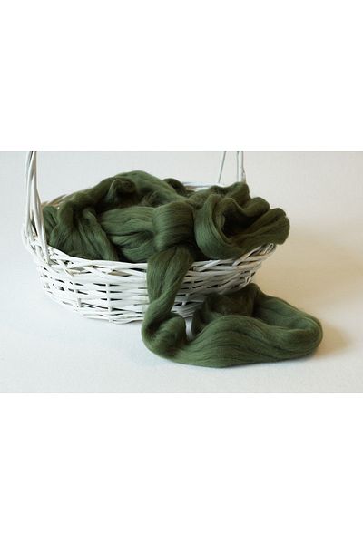 Hobi Keçe Hobby Wool Nefti Green Giant Wool 500 Gr