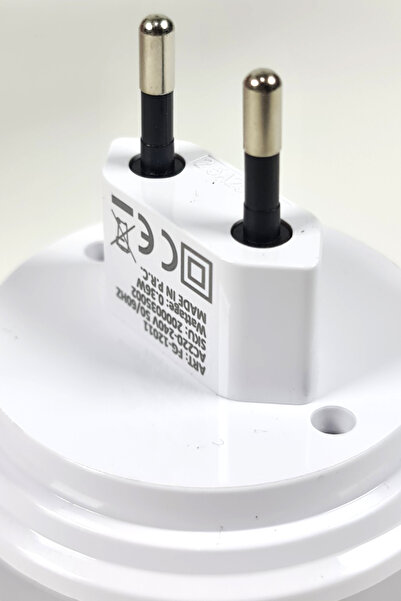 Binbirreyon Round Gece Lambası Led Gece Lambası Işık Sensörlü Beyaz 66mm Jh024