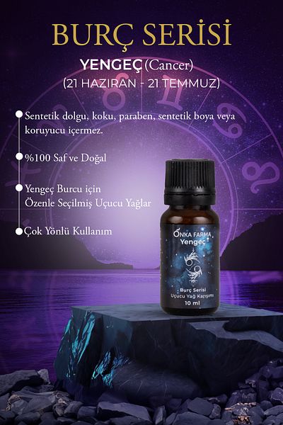 OnkaFarma Onka Farma 10 ml Crab Essential Oil - Zodiac Series Aromatherapy