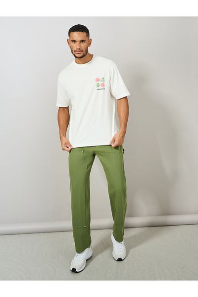 Styli Premium Carpenter Fit Overdyed Jeans