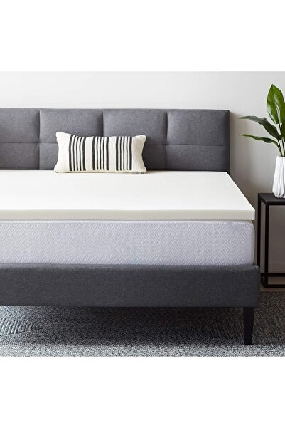 OVİSCO Yatak Pedi, Kuş Tüy Süngerli, Full Ortopedik Aloevera Yatak Pedi, Ölçü Seçenekli