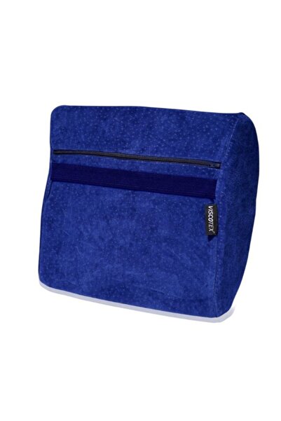 VİSCOTEX Visco Ortopedik Bel Dayama Minderi 38x33x12 Cm, Lacivert
