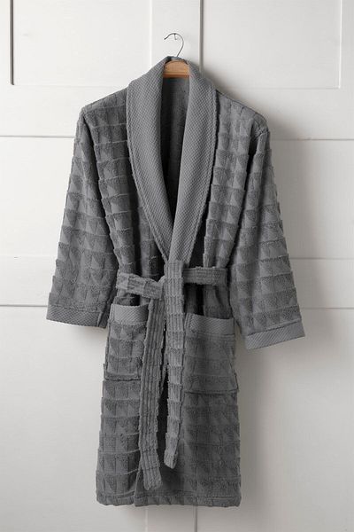 neşe home collection Emma Μπουρνούζι Ανθρακί