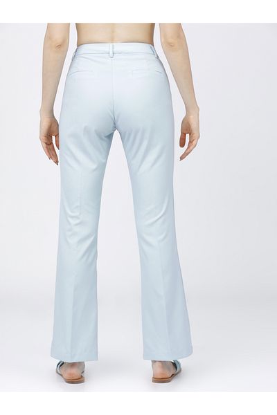 Tokyo Talkies By Styli Straight Fit Bootcut Trouser with Side Pocket