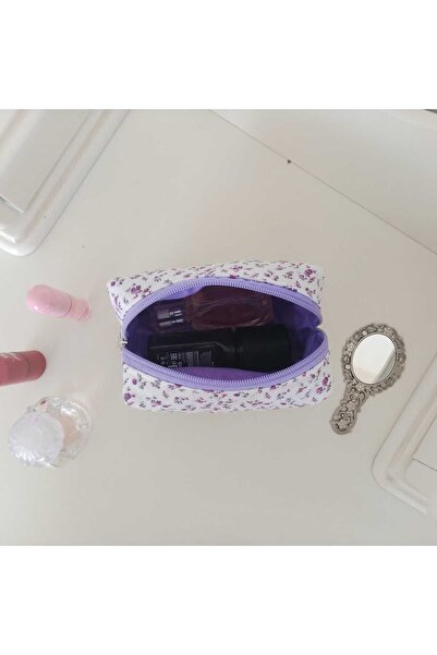 Daisy makyaj çantası- ruj çantası - küçük boy