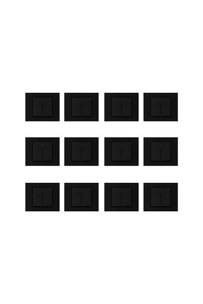 OVİVO GRANO BLACK COMMUTATOR 12-PIECE FRAME INCLUDED