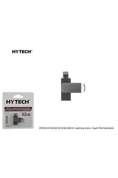 Hytech Hy-Xufoip32 32 Gb USB 3.0 + Lightning Otg Flash Memory
