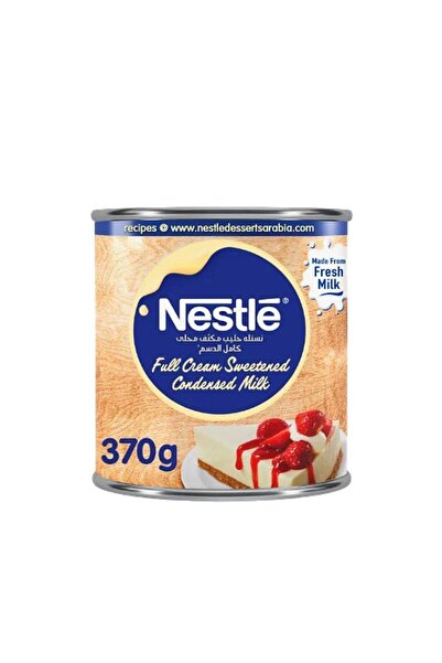 Nestle Şekerli Yoğunlaştırılmış Süt Kolay Açılır Teneke 370 Gr