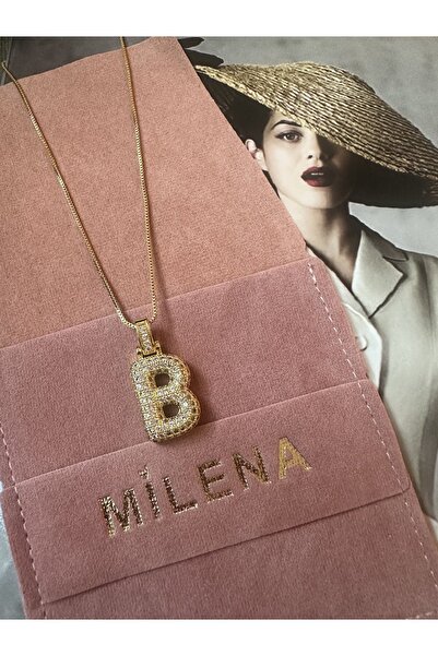 Milena Designer Store Milena Istanbul Harf Kolye B