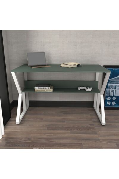 Decorotika DECOROTİKA WAKE ÇALIŞMA MASASI GREEN BEYAZ