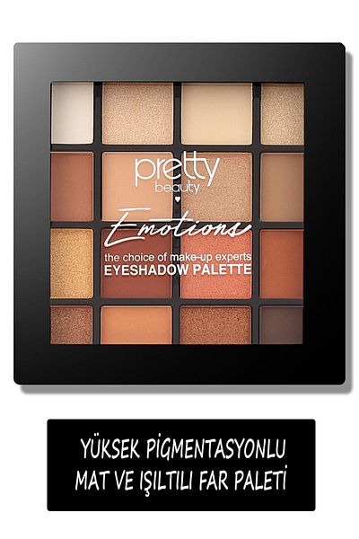 Pretty Beauty Emotions 16 Piece Eyeshadow Set
