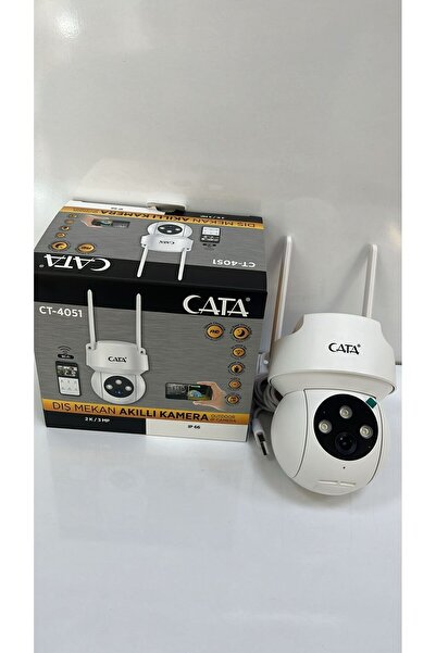 Cata Dış Mekan Akıllı Kamera Wifi Full Hd IP66