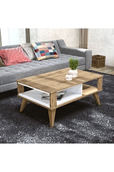 Decorotika İONİS ORTA SEHPA  UD BEYAZ