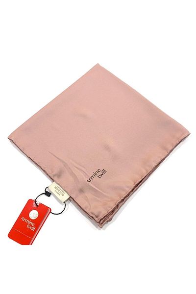 Armine Plain Twill Scarf - Powder