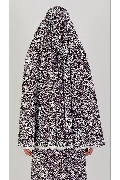 Şahane Prayer Clothing 2 Piece Floral Two Piece Set Sleeveless Cotton