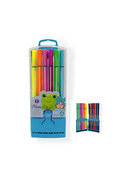 Masis Trio 12 Renk Keçeli Kalem