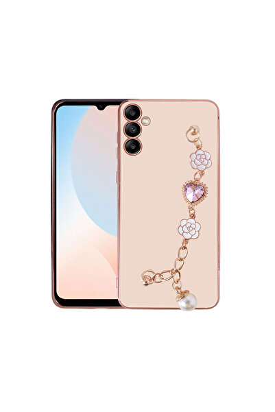 AQUA AKSESUAR Galaxy A34 Kılıf El Tutamaçlı Kamera Korumalı  Lüx Silikon Kapak