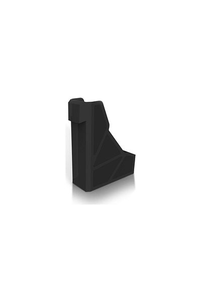 Mas Black Solid Large Magazine